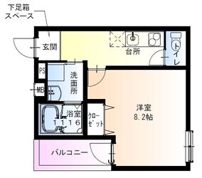 フジパレス平野郷Ⅲ番館の物件間取画像